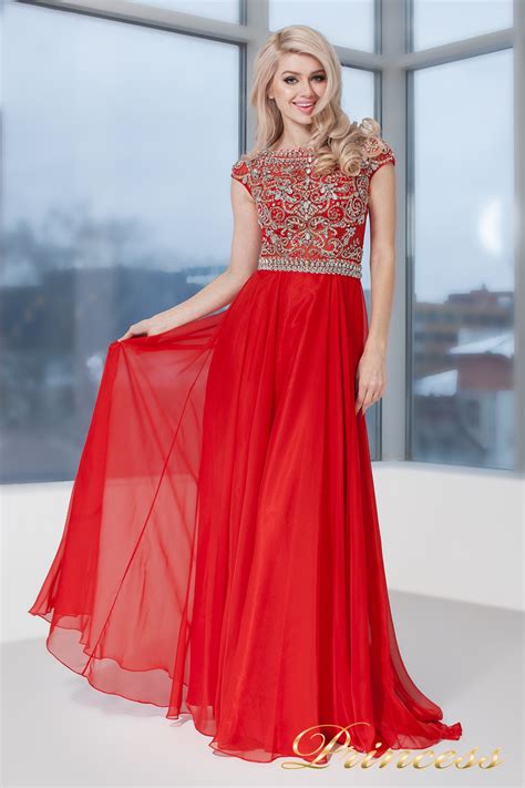 Купить вечернее платье 130016- royal красного цвета по цене 32500 руб ...
