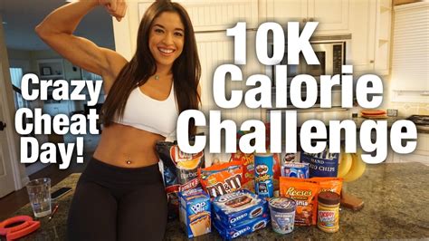 10k Calorie Challenge Girl Vs Food Insane Cheat Day Youtube