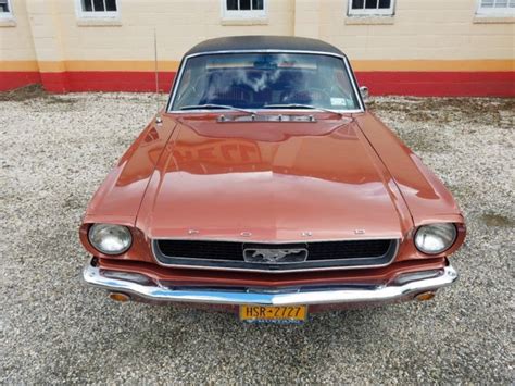 1966 Ford Mustang Rare Emberglo Deluxe Pony Interior 74k Miles Great