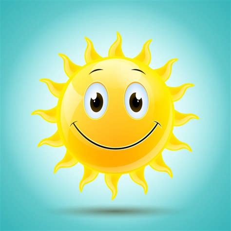 Pictures Sun Funny Funny Sun — Stock Vector © Ramonakaulitzki 9520472