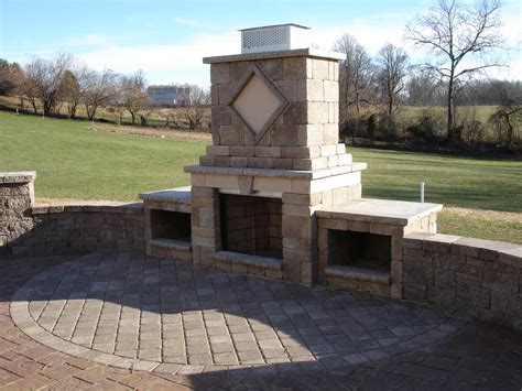 Custom Stoneworks And Design Inc Foyer Outdoor Fireplace