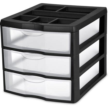 We don't know when or if this item will be back in stock. Sterilite 3-Drawer Desktop Unit - Walmart.com