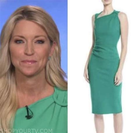 Fox And Friends Ainsley Earhardt Green Dress Fashion Clothes