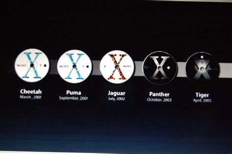 Mac OS X Lineup | Screenshot from an Apple keynote in the ne… | Flickr