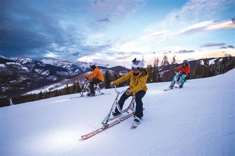 Everything You Need To Know About Ski Biking And Snow Tubing On Vail