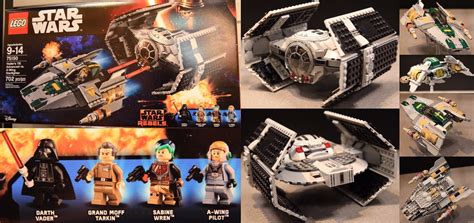 Lego Star Wars 75150 Rebels Vaders Tie Advanced Vs A