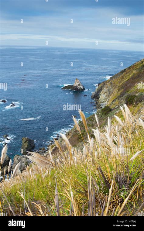 Big Sur Coastline In Central California Usa Stock Photo Alamy