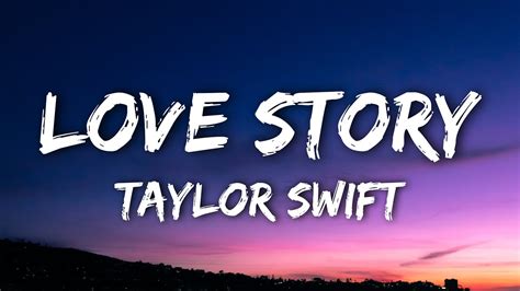 Taylor Swift Love Story Lyrics Disco Lines Remix [tiktok Song] Youtube