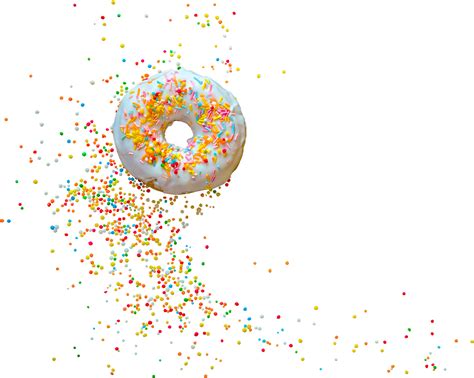 Donut Sprinkles Png Free Png Image