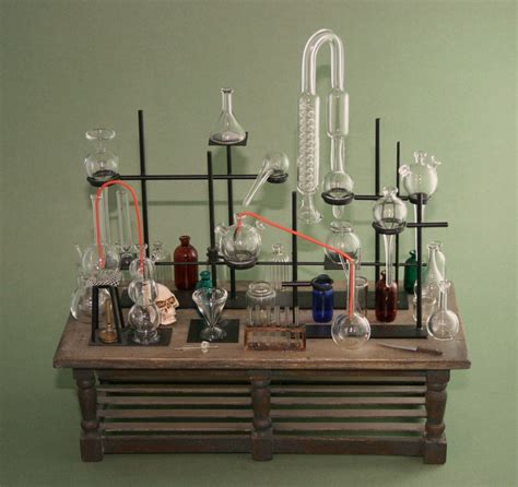 112scale Lab Completly Hade Made With Hand Blown Glass Mad