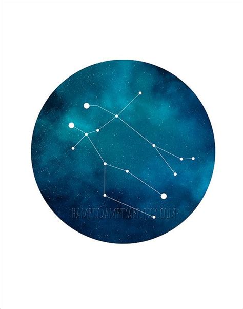 Gemini Art Zodiac Print Gemini Constellation Poster Etsy In 2021