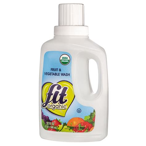 Fit Organic Fruit And Vegetable Wash 32 Oz