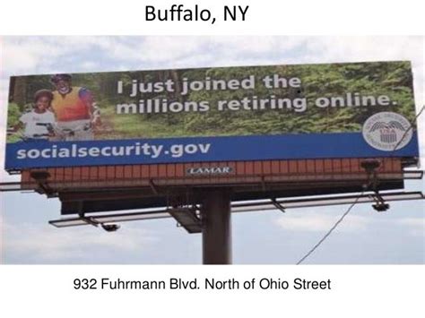 Social Security Outdoor Billboard Psa Campaign
