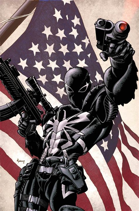Agent Venom Flash Thompson Marvel Comics Art Venom Comics Comic Art