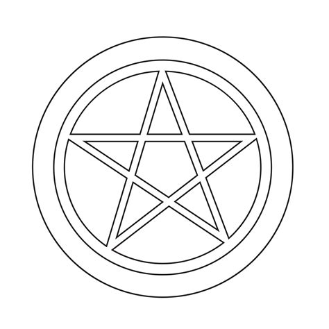 Pentagram Icon 568438 Vector Art At Vecteezy