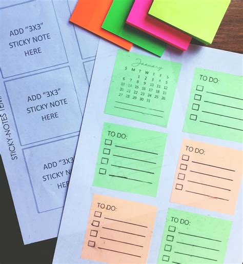 Free Printable Post It Notes