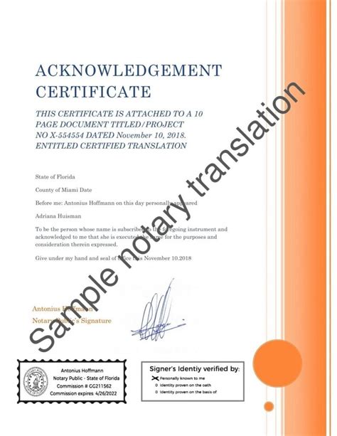 Online Notarized Translations Services Uts