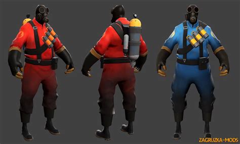 The Pyro From Team Fortress 2 For Csgo Simulator Mods Ets2 Ats