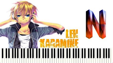Kagamine Len The Riddle Solver Who Can T Solve Riddle Remake Piano