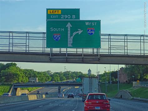 I 44i 55 Split In St Louis 15 June 2019 Driving Westboun Flickr