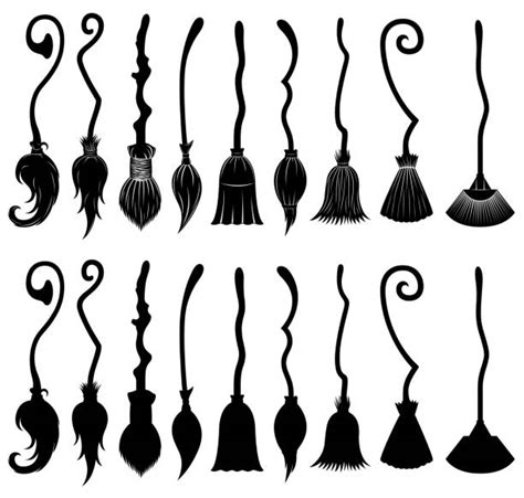Witch Broom Illustrations Royalty Free Vector Graphics And Clip Art Istock