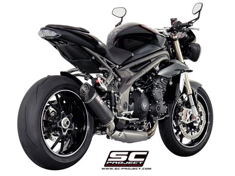 105 nuovi componenti per un'evoluzione significativa delle prestazioni. SC Project Exhaust Triumph Speed Triple 1050 Oval Silencer ...