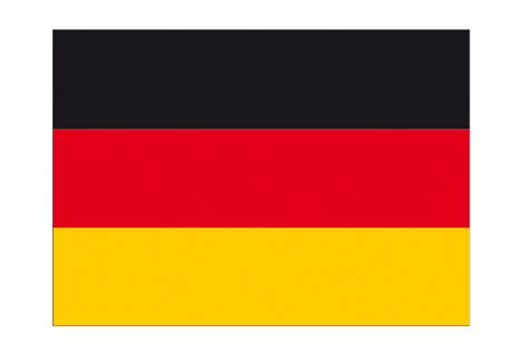 Germany Flag Sticker 3x4 5 Pcs