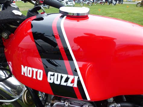 Oldmotodude 1974 Moto Guzzi V850 Sport On Display At 2016 The Meet