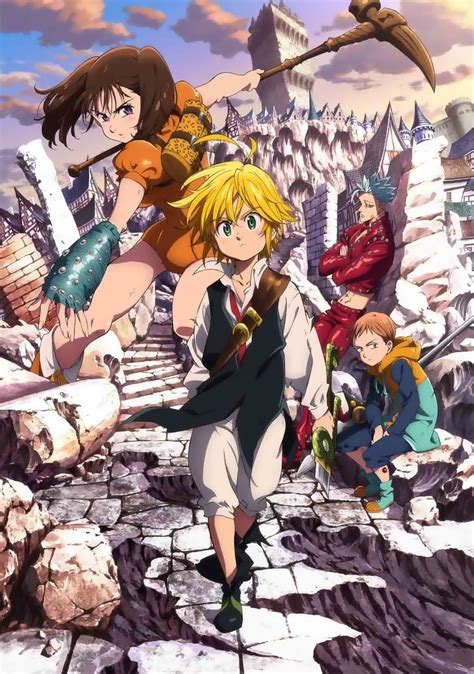 Nnt Key Visual Seven Deadly Sins Anime Nanatsu No Taizai Mangá Nanatsu