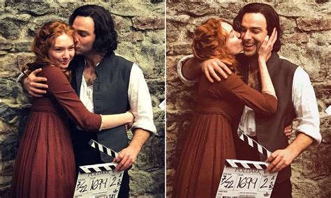 Aidan Turner And Eleanor Tomlinson La Fuji Mama