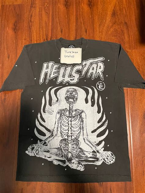 Hellstar Hellstar Inner Peace Skull Capsule 9 T Shirt Grailed