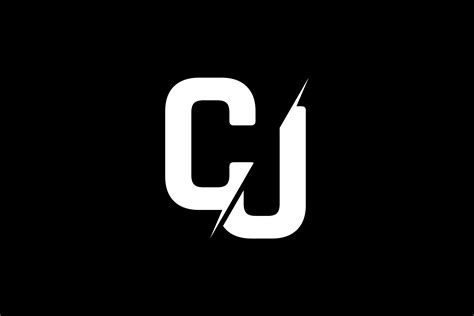 Monogram Cj Logo Gr Fico Por Greenlines Studios Creative Fabrica