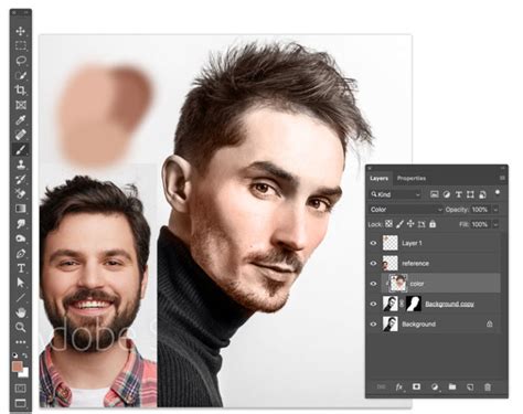 How To Colorize A Black And White Photo In Photoshop Portrait