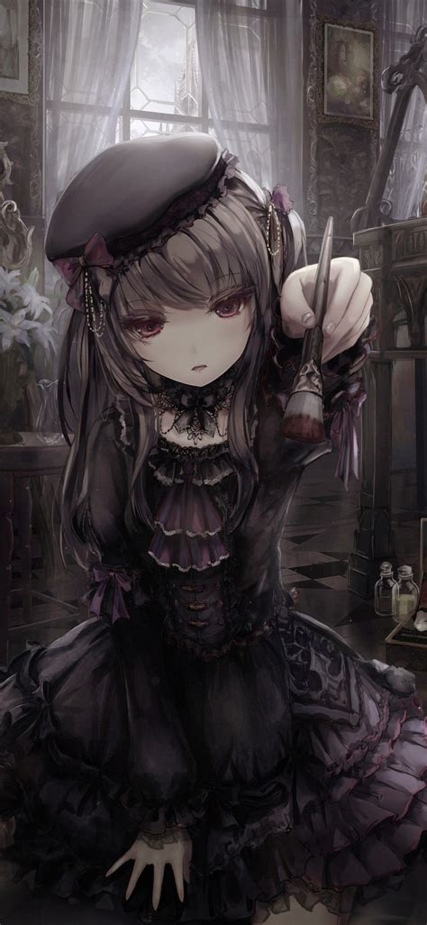 Gothic Goth Anime Girl