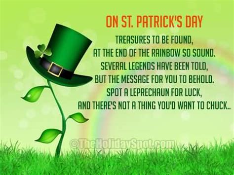 30 Famous St Patrick S Day Poems Images Pictures QuotesBae