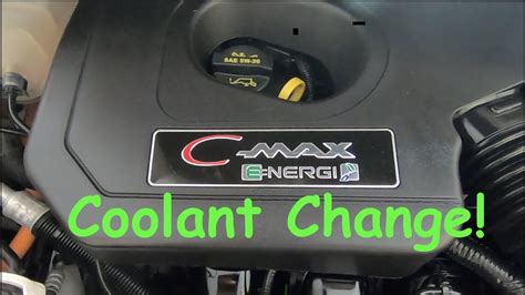 Ford C Max Us Coolant Change Youtube