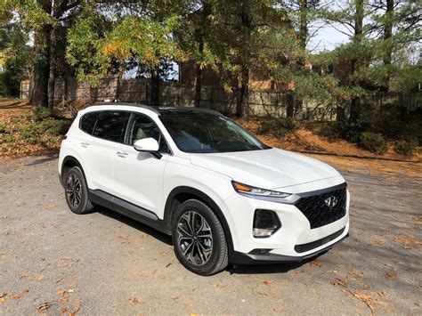 The 2019 santa fe will grow slightly over the existing santa fe sport for a larger cabin volume. Car Review: 2019 Hyundai Santa Fe Ultimate values luxury ...