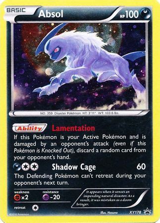 It could be very fun, or very mean, depending how you look at it! Absol - Pokemon XY Promos - Pokemon | TrollAndToad