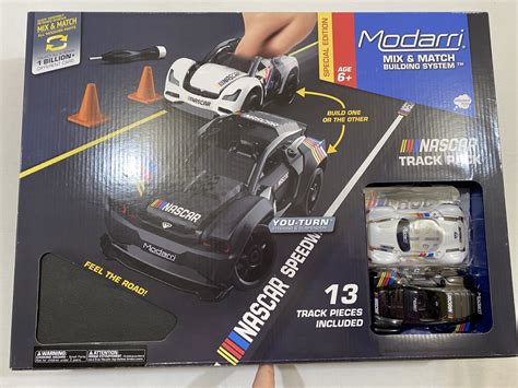 Modarri Nascar Toy Car Speedway Trackset Bundle Toy Race Car Track B