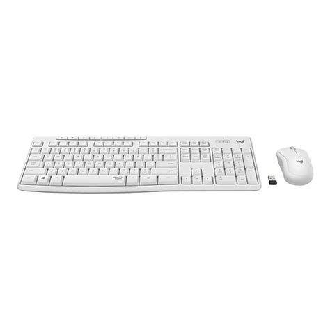 Logitech Mk295 Silent Keyboard And Mouse Combo Off White 920 009783