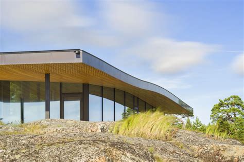 Modern Sea Front Summer Glass House In Finland Idesignarch Interior