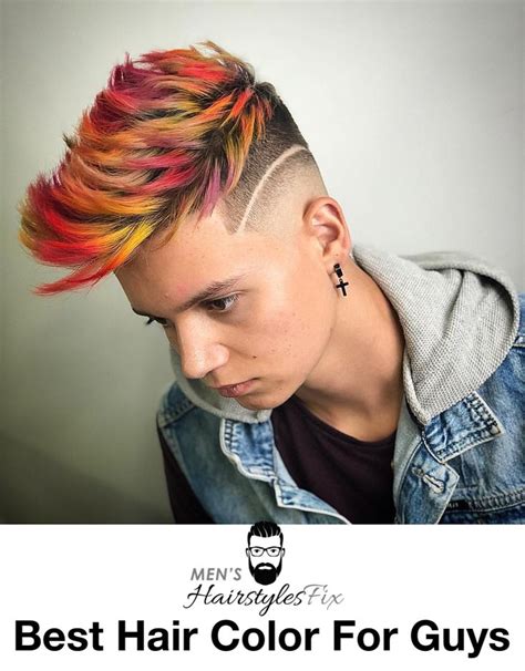 20 Best Hair Color For Guys In 2018 Mens Hairstyles Cool Hair