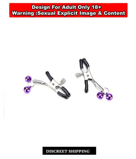 nipple clamp sex game play bdsm sex toys ladies cute strawberry small bell metal nipple clamps
