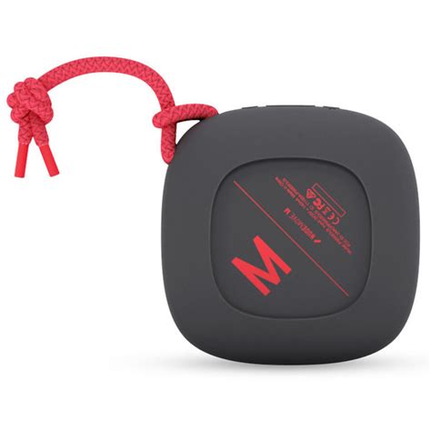 Nude Move Medium Portable Universal Bluetooth Speaker Black Coral At