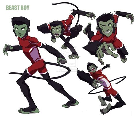 Beast Boy Poses By Philbourassa On Deviantart Beast Boy Beast Boy
