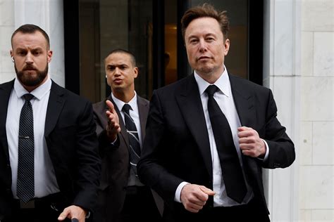 Tesla Ceo Elon Musk Meets With Washington Officials To Discuss Electric Vehicles