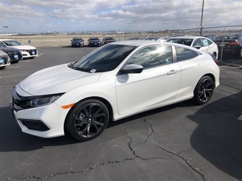 New 2019 Honda Civic Coupe Sport 2dr Car In Signal Hill H300757 Long