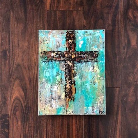 Excited To Share This Item From My Etsy Shop Cross Painting Abstract
