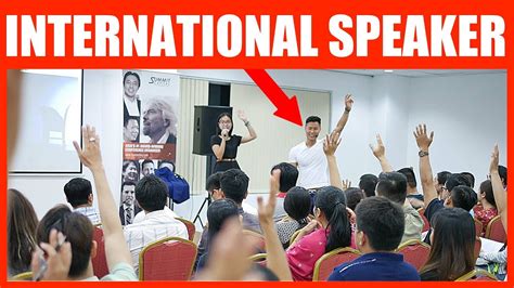 Life Of An International Speaker And Entrepreneur Penang Malaysia