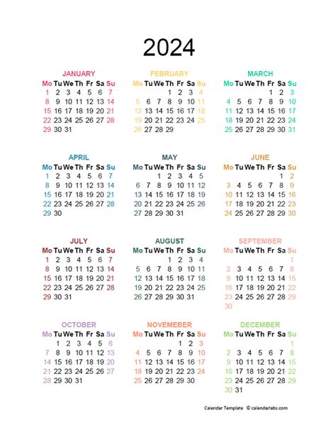 2024 Calendar Wincalendar Excel Hatty Kordula